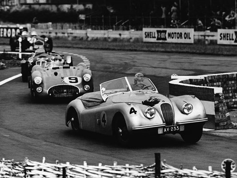 Framed International Sports Car Race, UK, 1952 Print