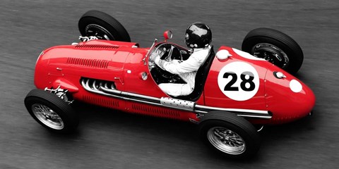 Framed Historical Race Car at Grand Prix de Monaco 2 Print