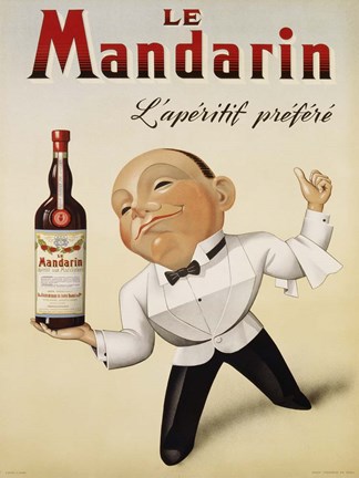 Framed Le Mandarin L'Aperitif Prefere, 1932 Print