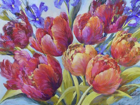 Framed Jumping for Joy Print