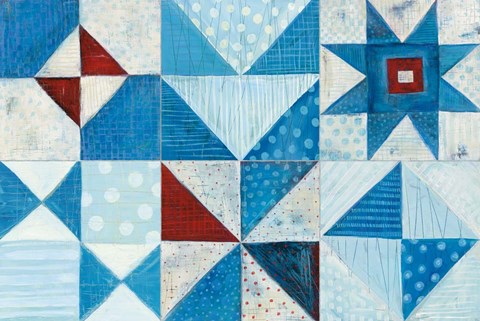 Framed Modern Americana X Print