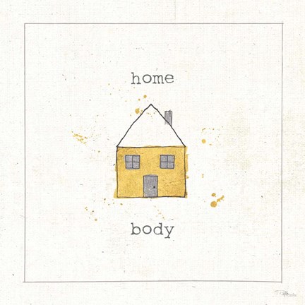 Framed Opposites Cuties I Print