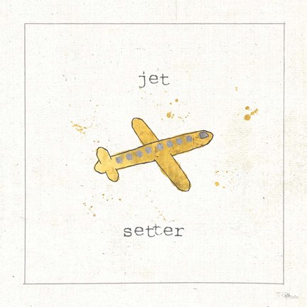 Framed Opposites Cuties II Print