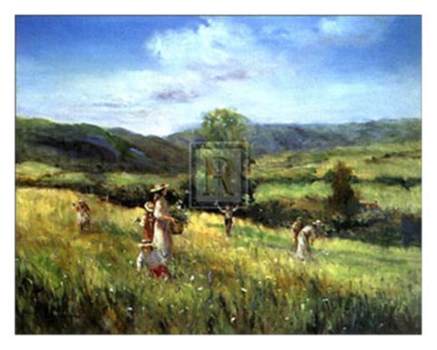 Framed Summer's Harvest Print