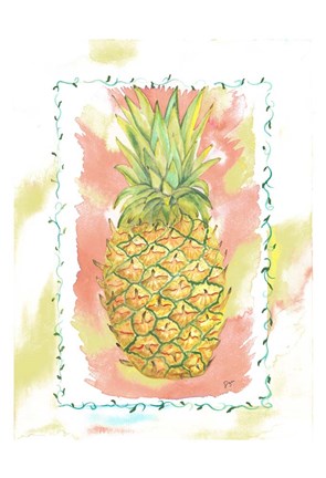 Framed Pinapple Party Print