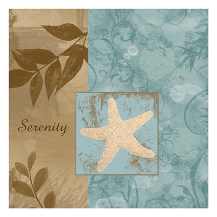 Framed Coastal Serenity Print