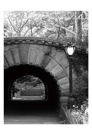 Framed Under The Bridge Print