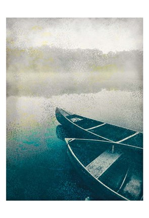 Framed Lake Dusk Print