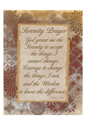 Framed Godly Serenity Print