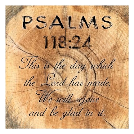 Framed Psalms 118-24 Print
