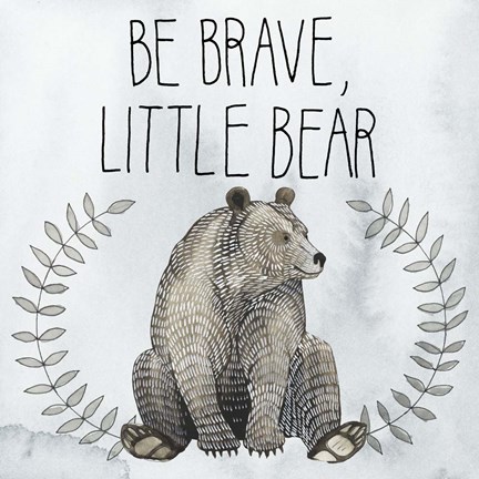 Framed Forest Friends I Print