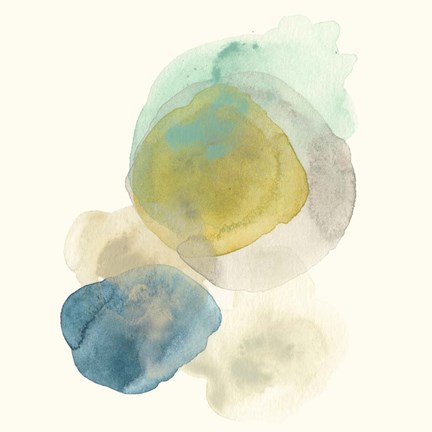 Framed Fluid Geology I Print