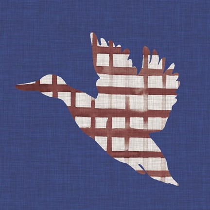 Framed Lakeside Silhouette III Print