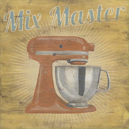 Framed Hip Kitchen III Print