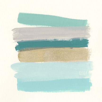 Framed Palette Stack II Print