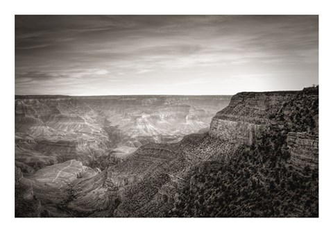 Framed Canyon Morning Print