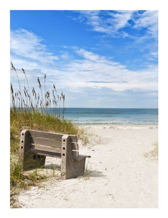 Framed Just Sit Print