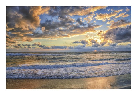 Framed Last Light Print