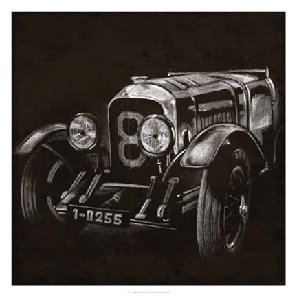 Framed Vintage Grand Prix II Print