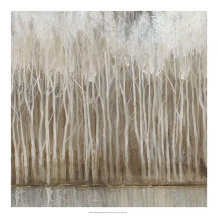 Framed Whispering Trees II Print