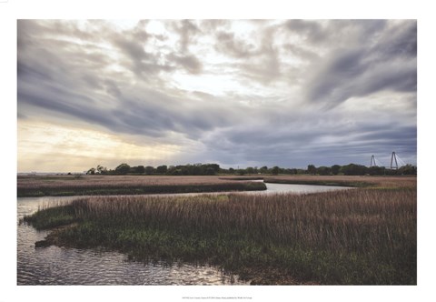 Framed Low Country Sunset II Print