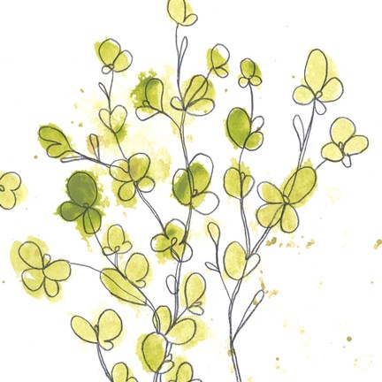 Framed Posy Pop III Print