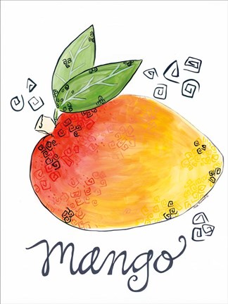 Framed Mango Print