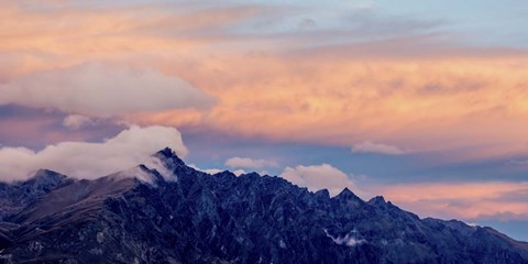 Framed MountainClouds Print