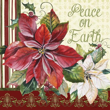 Framed Peace On Earth Print
