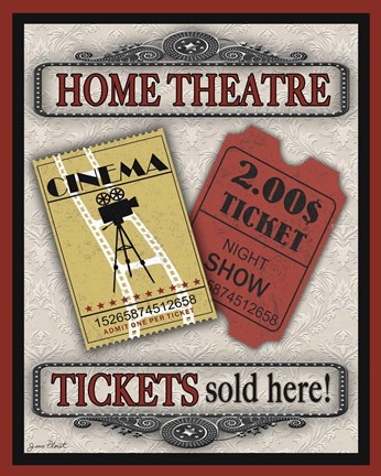 Framed Movie Night - Light IV Print