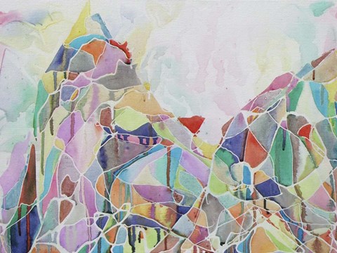 Framed Mount Sidley Print