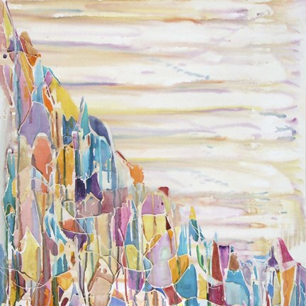 Framed Popocatepetl I Print