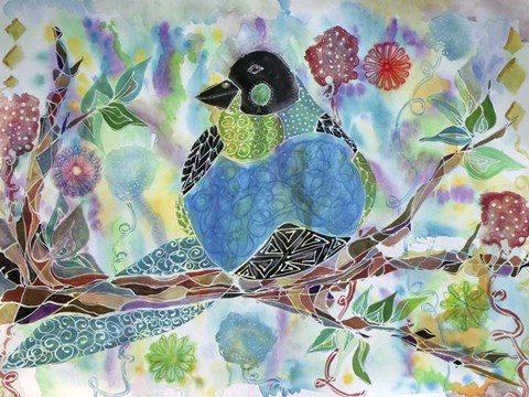 Framed Bird of a Different Feather Print