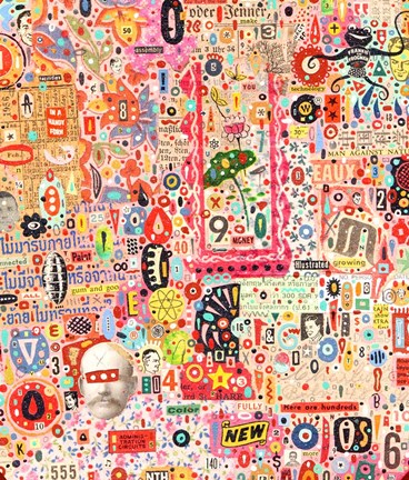 Framed Human Refuse Detail Print