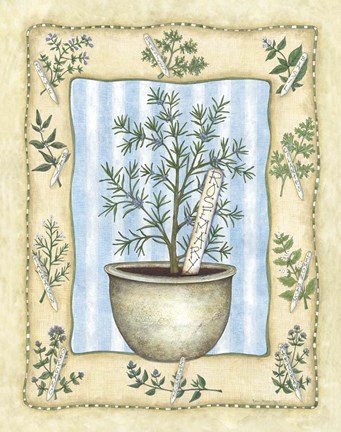 Framed Rosemary Print