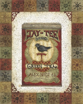 Framed Green Tea Print