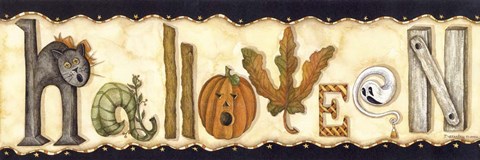 Framed Halloween Print