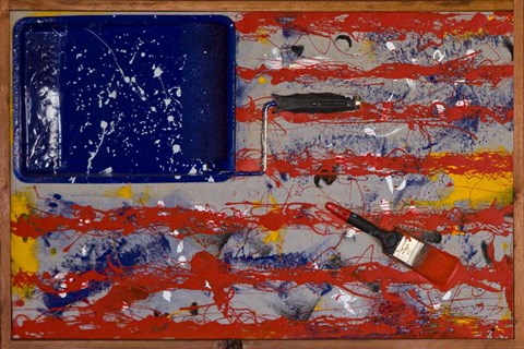 Framed American Paint Print