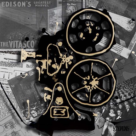 Framed Movie Projector 1 Print