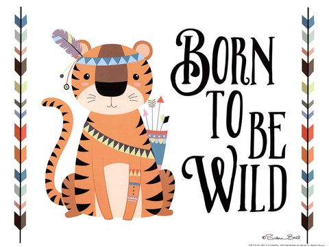 Framed Born to be Wild Print