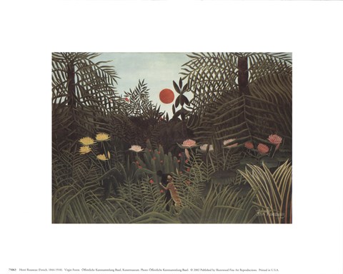 Framed Virgin Forest Print