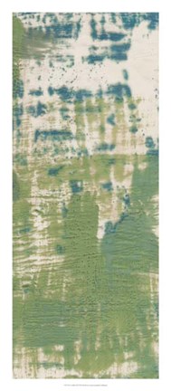 Framed Cool Blue II Print