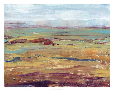 Framed Terra Vista II Print