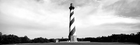 Framed Cape Hatteras Lighthouse, Outer Banks, Buxton, North Carolina Print