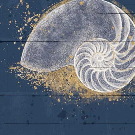 Framed Calm Seas IX Print