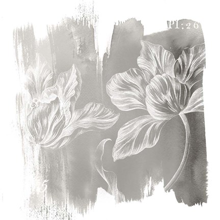 Framed Water Wash II Neutral Print