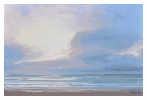 Framed Twilight Santa Barbe Print