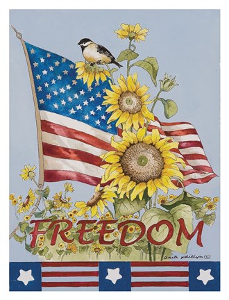 Framed Celebrate Freedom Print