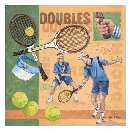 Framed Doubles Print