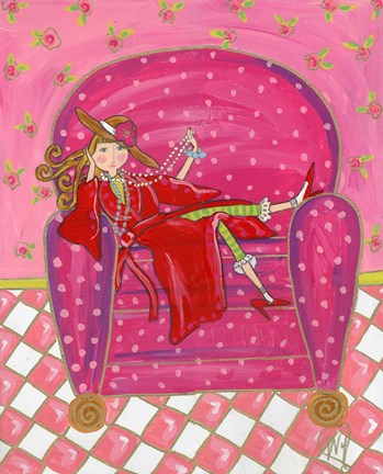 Framed All Dressed Up Print